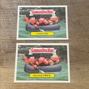 ✨10/$10 GPK SALE✨ Garbage Pail Kids GPK Go on Vacation Base 82a and 82b